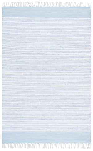 Safavieh Rag Rug: Handwoven Cotton Area Rug For Elegant Spaces, Perfect Blend Of Durability And Comfort Ivory ,Grey Cotton Rar401f-9