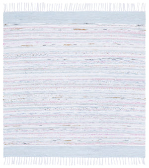 Safavieh Rag Rug: Handwoven Cotton Area Rug For Elegant Spaces, Perfect Blend Of Durability And Comfort Ivory ,Grey Cotton Rar401f-9