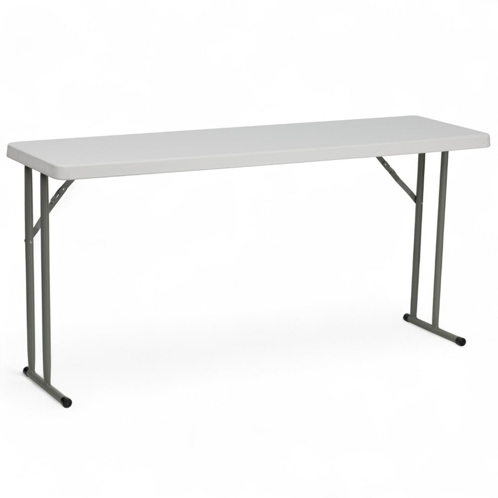 English Elm Kathryn 5-Foot Folding Training Table – Durable, Waterproof, and Space-Saving for Any Event Setup RB-1860-GG