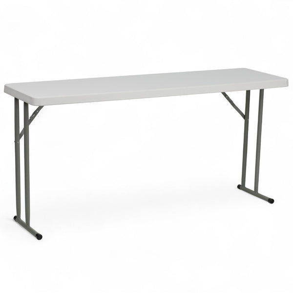 English Elm Kathryn 5-Foot Folding Training Table – Durable, Waterproof, and Space-Saving for Any Event Setup RB-1860-GG