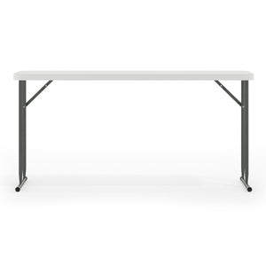 English Elm Kathryn 5-Foot Folding Training Table – Durable, Waterproof, and Space-Saving for Any Event Setup RB-1860-GG