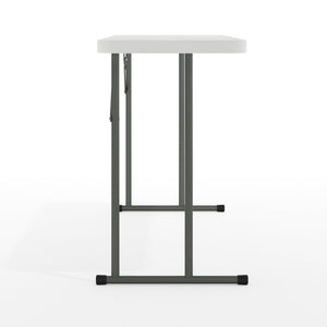 English Elm Kathryn 5-Foot Folding Training Table – Durable, Waterproof, and Space-Saving for Any Event Setup RB-1860-GG