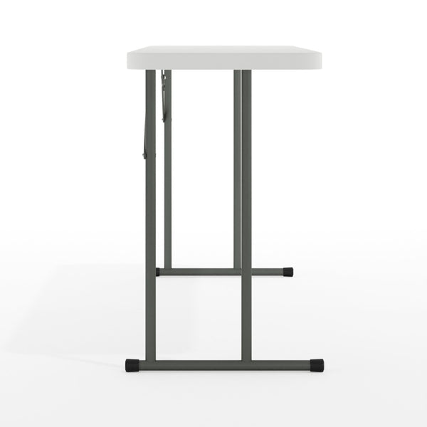 English Elm Kathryn 5-Foot Folding Training Table – Durable, Waterproof, and Space-Saving for Any Event Setup RB-1860-GG