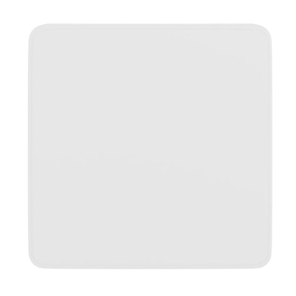 English Elm Paige Kid's Folding Table – Durable, Lightweight Design with Locking Legs for Safe Use Anywhere Granite White 24" Square RB-2424-KID-WH-GG