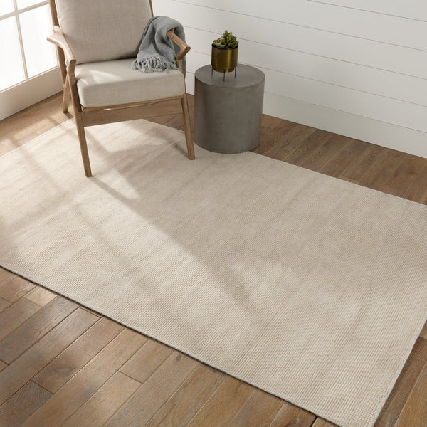 Jaipur Living Rebecca Limon Rbc04 Handwoven Handmade 100% Pet Yarn Solids Solid Outdoor Rug Cream, Light Taupe 100% Pet Yarn Rug138286