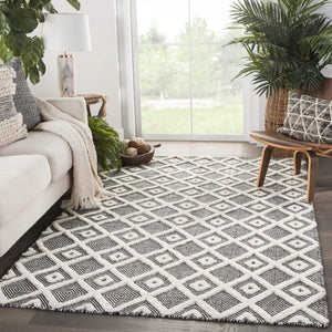 Jaipur Living Jaipur Living Bosc Hand Woven Trellis Pet Yarn Indoor Outdoor Rug for Patio or Kitchen 5' x 8' RUG143188