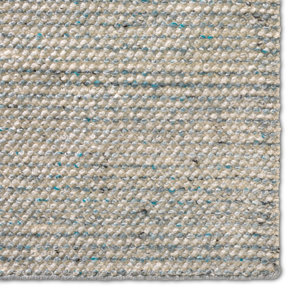 Jaipur Living Rebecca Crispin Rbc08 Handwoven Handmade 100% Pet Yarn Solids Solid Outdoor Rug Blue, White 100% Pet Yarn Rug148936