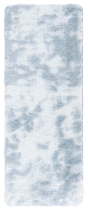 Safavieh Rainbow Shag Area Rug – Luxurious Slip-resistant Design For Stylish Home Décor Enhancement Light Grey Polyester Pile Rbo100g-3