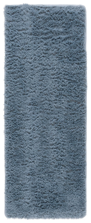 Safavieh Rainbow Luxurious Plush Area Rug - Soft Shag Style For Elegant Living Spaces With Slip-resistant Design Grey Polyester Pile Rbo101f-57