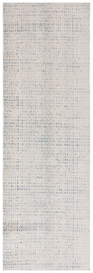 Safavieh Rainbow 654 Power Loomed Indoor / Outdoor Rug Blue / Ivory 9' x 12'