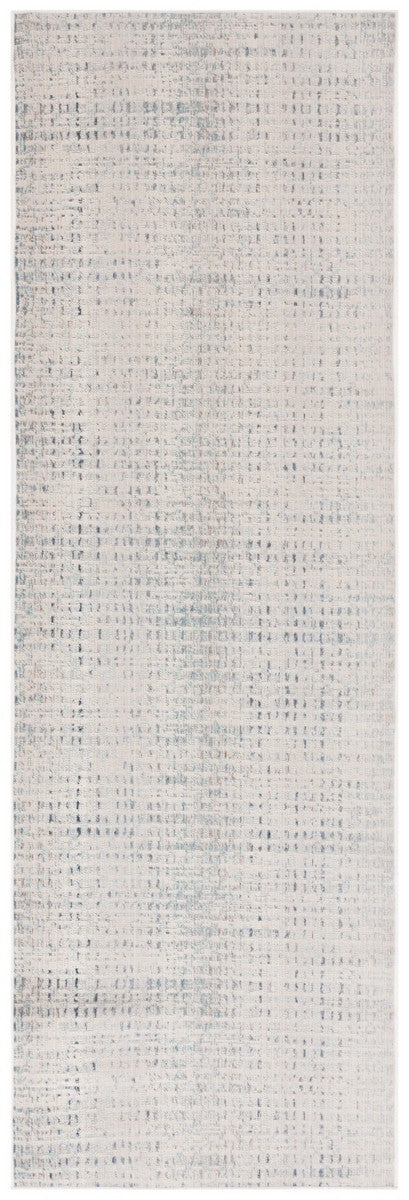 Safavieh Rainbow 654 Power Loomed Indoor / Outdoor Rug Blue / Ivory 9' x 12'