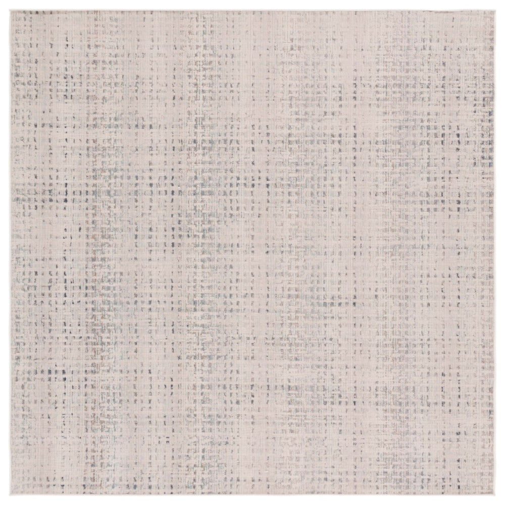 Safavieh Rainbow 654 Power Loomed Polypropylene Indoor / Outdoor Rug Blue / Ivory RBW654M-7SQ