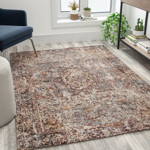 English Elm Katherine Artisan Traditional Old English Style Rug - Vintage Charm & Modern Durability for Any Room Red 5' x 7' RC-EG-2021-2-57-GG