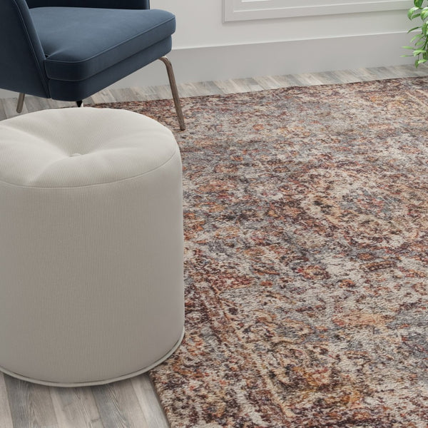 English Elm Katherine Artisan Traditional Old English Style Rug - Vintage Charm & Modern Durability for Any Room Red 5' x 7' RC-EG-2021-2-57-GG