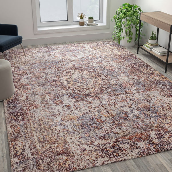 English Elm Katherine Artisan Traditional Old English Style Rug - Vintage Charm & Modern Durability for Any Room Red 8' x 10' RC-EG-2021-2-810-GG
