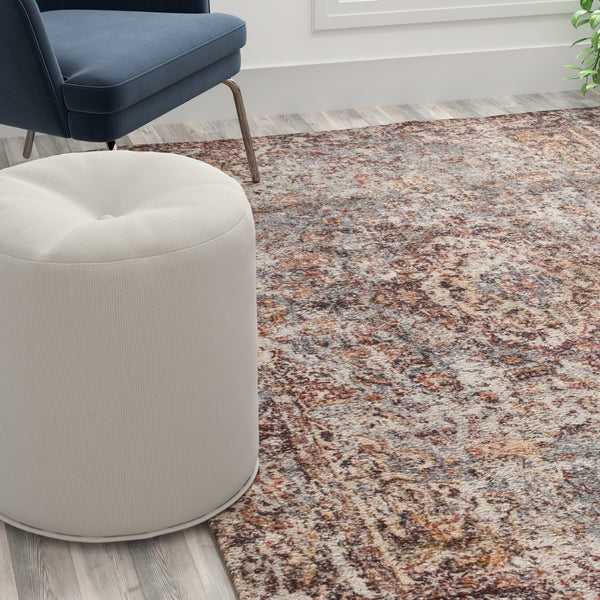 English Elm Katherine Artisan Traditional Old English Style Rug - Vintage Charm & Modern Durability for Any Room Red 8' x 10' RC-EG-2021-2-810-GG