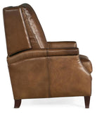 Collin Manual Push Back Recliner - Natchez Brown