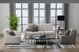 Feizy Rugs Richmond Abstract Polypropylene Area Rug Woven in Turkey for Modern Living Spaces Ivory/Gray/Blue 5' x 7'6" RCH39R4FNVYGRYE70