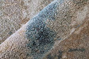 Feizy Rugs Richmond Abstract Distressed Polypropylene Area Rug for Modern Living Rooms and Lofts 5' x 7'6" RCH39R6FBLUWHTE70