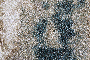 Feizy Rugs Richmond Abstract Distressed Polypropylene Area Rug for Modern Living Rooms and Lofts 5' x 7'6" RCH39R6FBLUWHTE70