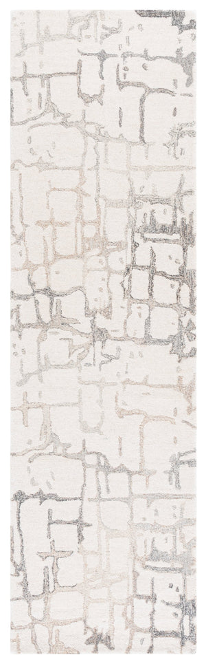 Safavieh Rodeo Drive Modern Runner Area Rug - Hand Tufted Wool Pile For Luxurious Elegance In Any Space Natural ,Ivory Wool Pile Rd178a-28