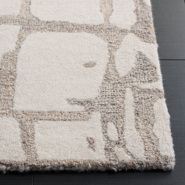 Safavieh Rodeo Drive Area Rug - Hand-tufted Wool, Plush Comfort & Modern Elegance For Your Home Décor Natural ,Ivory Wool Pile Rd178a-8