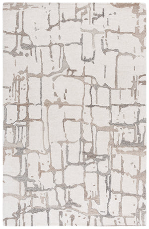 Safavieh Rodeo Drive Modern Runner Area Rug - Hand Tufted Wool Pile For Luxurious Elegance In Any Space Natural ,Ivory Wool Pile Rd178a-5