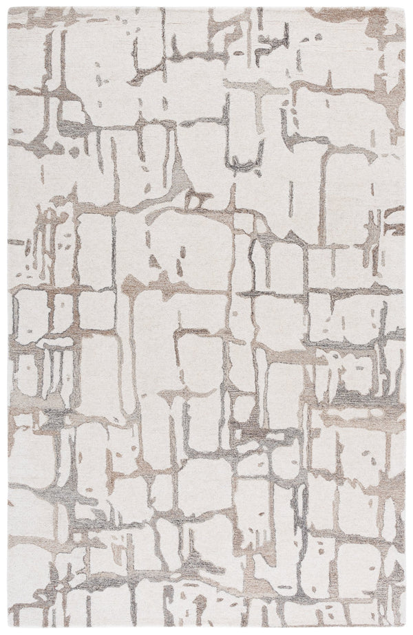 Safavieh Rodeo Drive Modern Runner Area Rug - Hand Tufted Wool Pile For Luxurious Elegance In Any Space Natural ,Ivory Wool Pile Rd178a-5