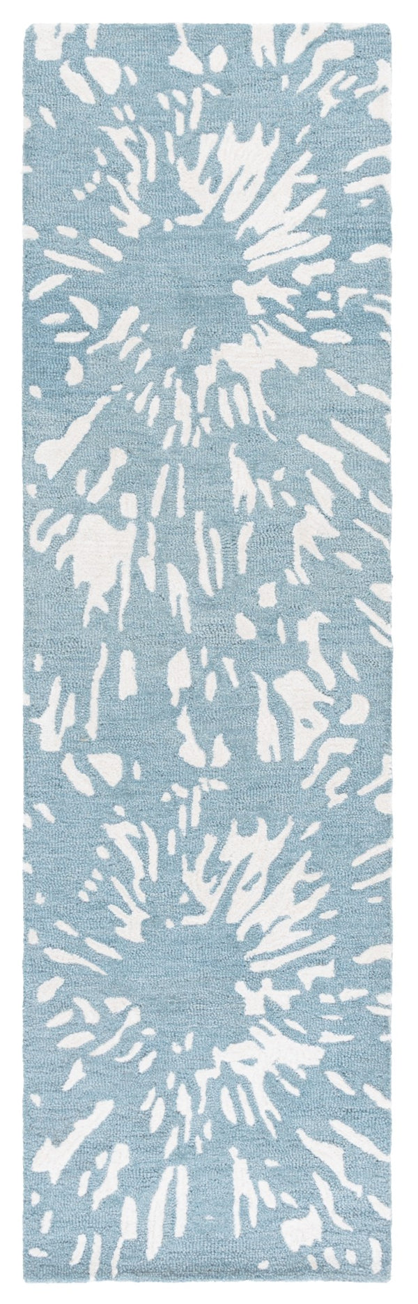 Safavieh Rodeo Drive Luxurious Hand-tufted Area Rug From India – Elegant Modern Design For Any Space Ivory ,Blue 75% Wool,25% Viscose Rd179m-8