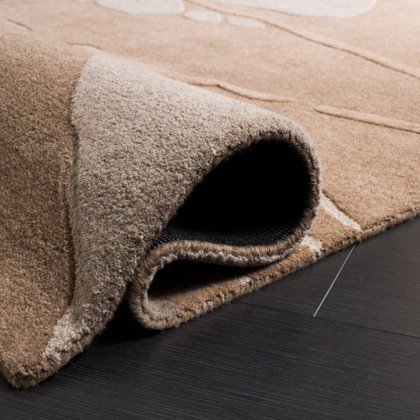 Safavieh Rodeo Drive Hand Tufted Wool Area Rug Plush Neutral Pile for Living Bedroom RD201F-5