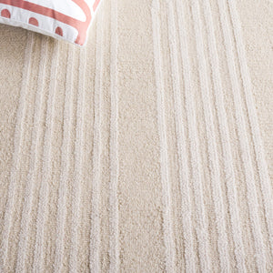 Safavieh Rodeo Drive Hand-tufted Area Rug: Elegant Geometric Design In Luxurious Wool & Cotton Blend Ivory ,Beige 80% Wool,20% Cotton Rd376b-6sq