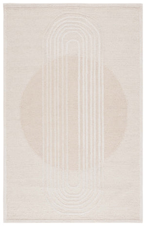 Safavieh Rodeo Drive Hand-tufted Area Rug: Elegant Geometric Design In Luxurious Wool & Cotton Blend Ivory ,Beige 80% Wool,20% Cotton Rd376b-6sq