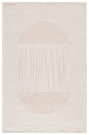 Safavieh Rodeo Handcrafted Area Rug - Luxurious Wool Blend With Textured Design For Modern Elegance In Decor Ivory ,Beige 80% Wool,20% Cotton Rd377a-4