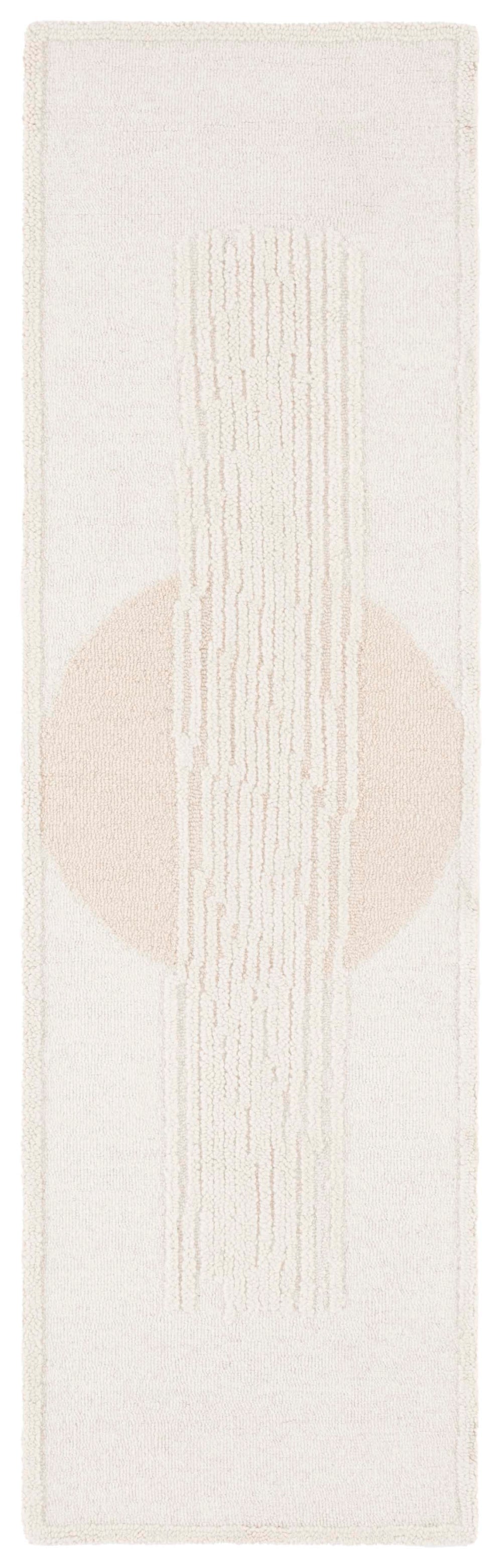 Safavieh Rodeo Modern Hand-tufted Area Rug - Luxurious Wool-cotton Blend With Sophisticated Geometric Design Ivory ,Beige 80% Wool,20% Cotton Rd379a-5