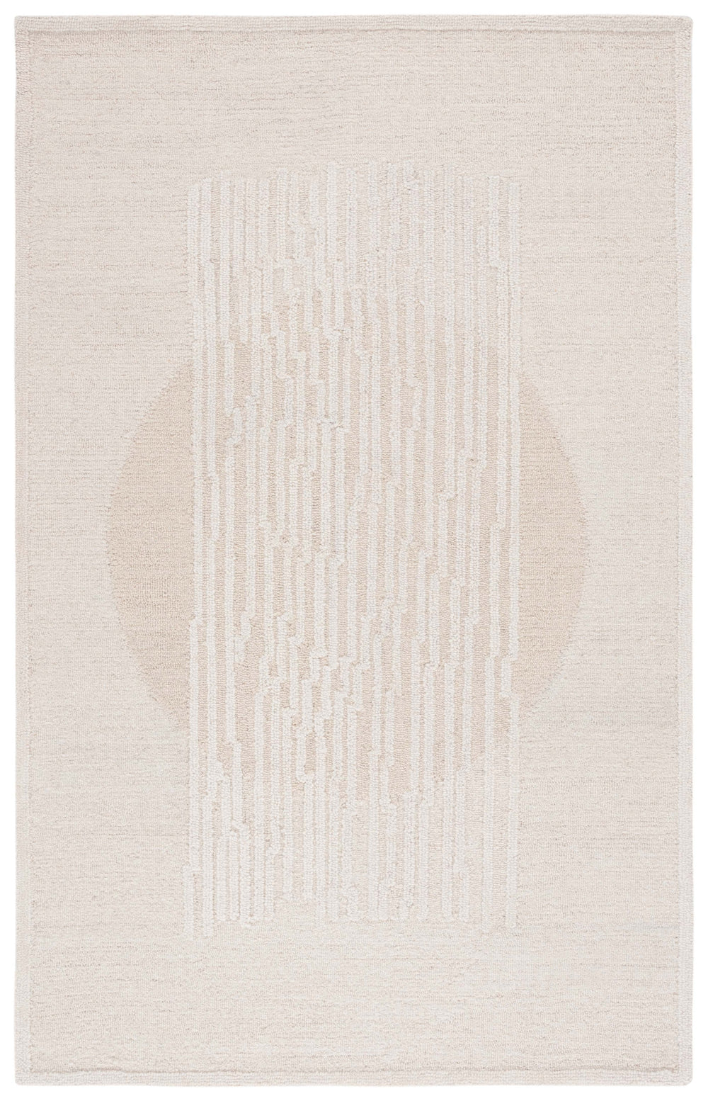 Safavieh Rodeo Modern Hand-tufted Area Rug - Luxurious Wool-cotton Blend With Sophisticated Geometric Design Ivory ,Beige 80% Wool,20% Cotton Rd379a-5