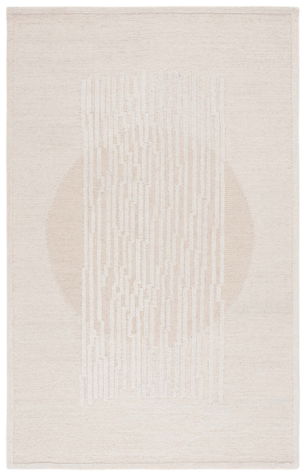 Safavieh Rodeo Modern Hand-tufted Area Rug - Luxurious Wool-cotton Blend With Sophisticated Geometric Design Ivory ,Beige 80% Wool,20% Cotton Rd379a-5