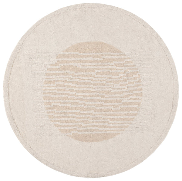 Safavieh Rodeo Modern Hand-tufted Area Rug - Luxurious Wool-cotton Blend With Sophisticated Geometric Design Ivory ,Beige 80% Wool,20% Cotton Rd379a-5