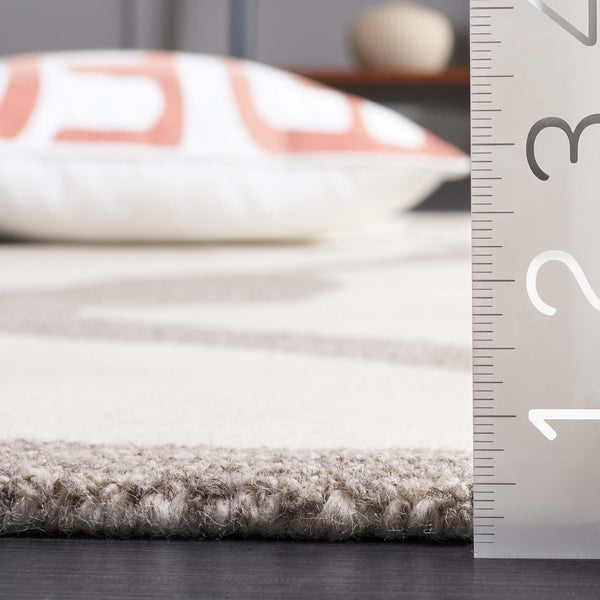 Safavieh Rodeo Drive 404f Ivory Grey Hand-tufted Wool Area Rug - Luxurious 6x9 Ft Modern Elegance For Any Room Ivory ,Grey Wool Rd404f-6