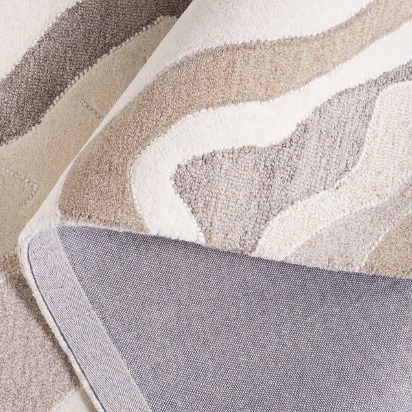 Safavieh Rodeo Drive 404f Ivory Grey Hand-tufted Wool Area Rug - Luxurious 6x9 Ft Modern Elegance For Any Room Ivory ,Grey Wool Rd404f-6