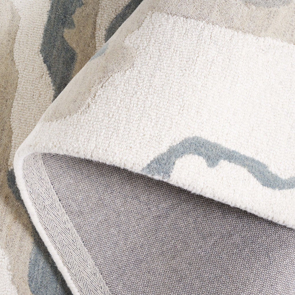 Safavieh Rodeo Hand Tufted Wool Area Rug - Elegant Abstract Design For Cozy Home Décor And Timeless Style Ivory ,Grey Wool Rd405f-8