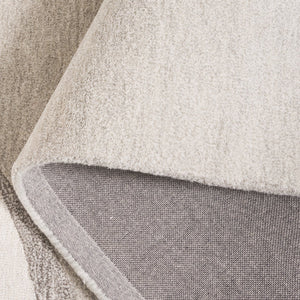 Safavieh Rodeo Handcrafted Area Rug - Luxurious Wool Blend In Elegant Abstract Design For Timeless Comfort Ivory ,Grey 80% Wool 20% Cotton Rd409f-6