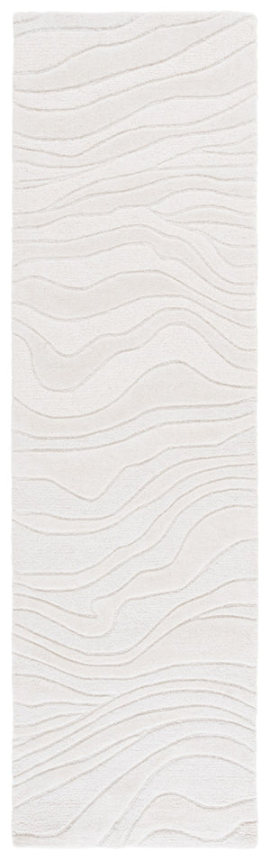 Safavieh Rodeo Drive Luxurious Hand-tufted Ivory Rug – Contemporary Wave Pattern For Modern Home Décor Ivory 80% Wool,20% Cotton Rd451a-24