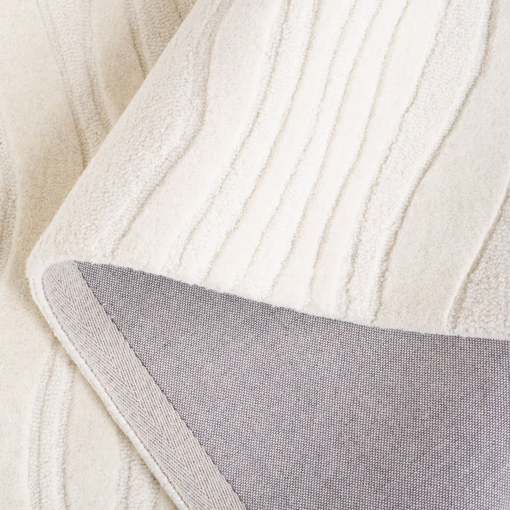 Safavieh Rodeo Hand-tufted Runner Rug - Luxurious Wool & Cotton Blend, Modern Design For Elegant Spaces Ivory 80% Wool,20% Cotton Rd451a-5