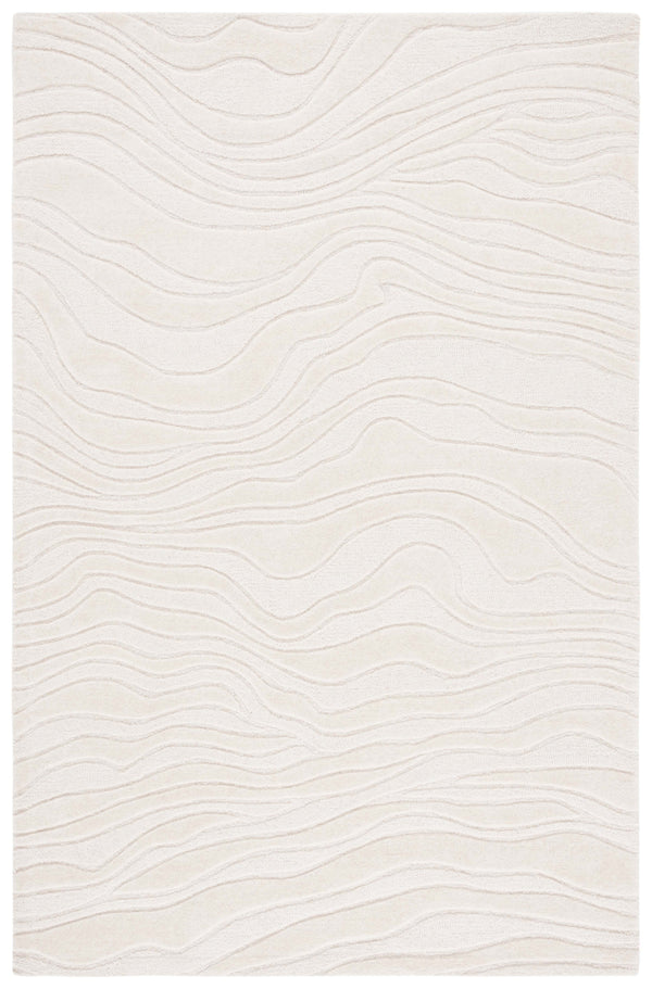 Safavieh Rodeo Hand-tufted Runner Rug - Luxurious Wool & Cotton Blend, Modern Design For Elegant Spaces Ivory 80% Wool,20% Cotton Rd451a-5