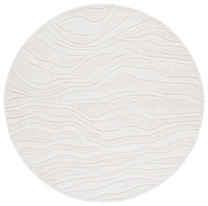 Safavieh Rodeo Hand-tufted Runner Rug - Luxurious Wool & Cotton Blend, Modern Design For Elegant Spaces Ivory 80% Wool,20% Cotton Rd451a-6r