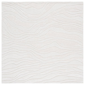 Safavieh Rodeo Hand-tufted Runner Rug - Luxurious Wool & Cotton Blend, Modern Design For Elegant Spaces Ivory 80% Wool,20% Cotton Rd451a-6sq