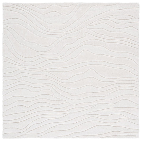 Safavieh Rodeo Drive Luxurious Hand-tufted Ivory Rug – Contemporary Wave Pattern For Modern Home Décor Ivory 80% Wool,20% Cotton Rd451a-24