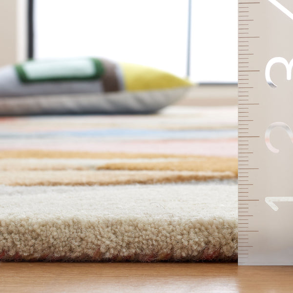 Safavieh Rodeo Drive Handcrafted Runner Area Rug – Luxurious Modern Design With Geometric Patterns And Softness Grey ,Blush 80% Wool,20% Cotton Rd454f-5