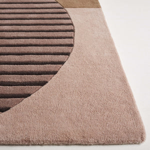 Safavieh Rodeo Medium Rectangle Area Rug - Hand-tufted Luxury In Neutral Tones For Contemporary Spaces Beige ,Black 90% Wool 10% Cotton Rd478b-5