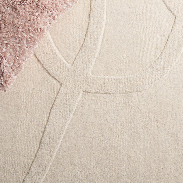 Safavieh Rodeo Drive Area Rug - Hand-tufted Elegance In Soft Wool For Timeless Home Comfort And Style Ivory 90% Wool 10% Cotton Rd479a-6